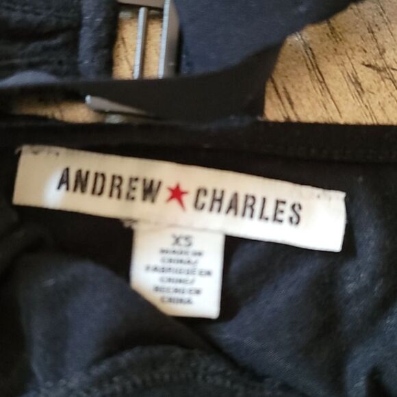 Black tank top XS by Andrew Charles - Picture 2 of 4
